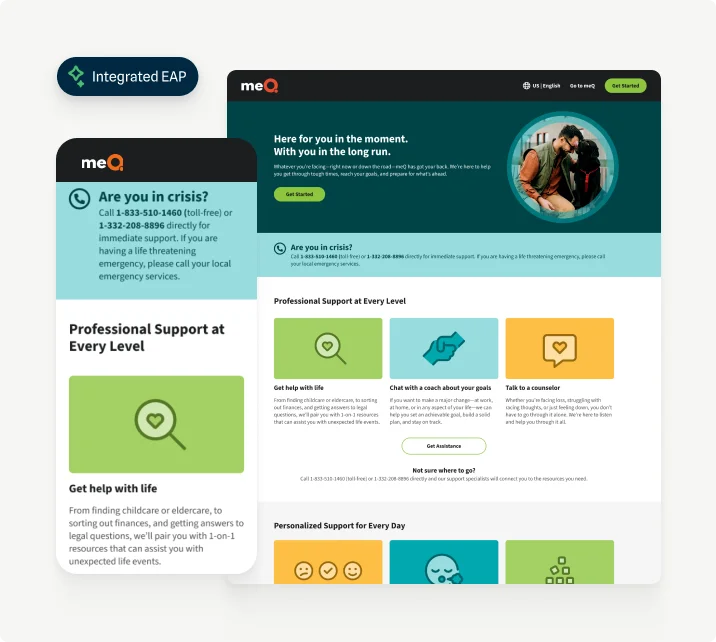 Mental health support and resources