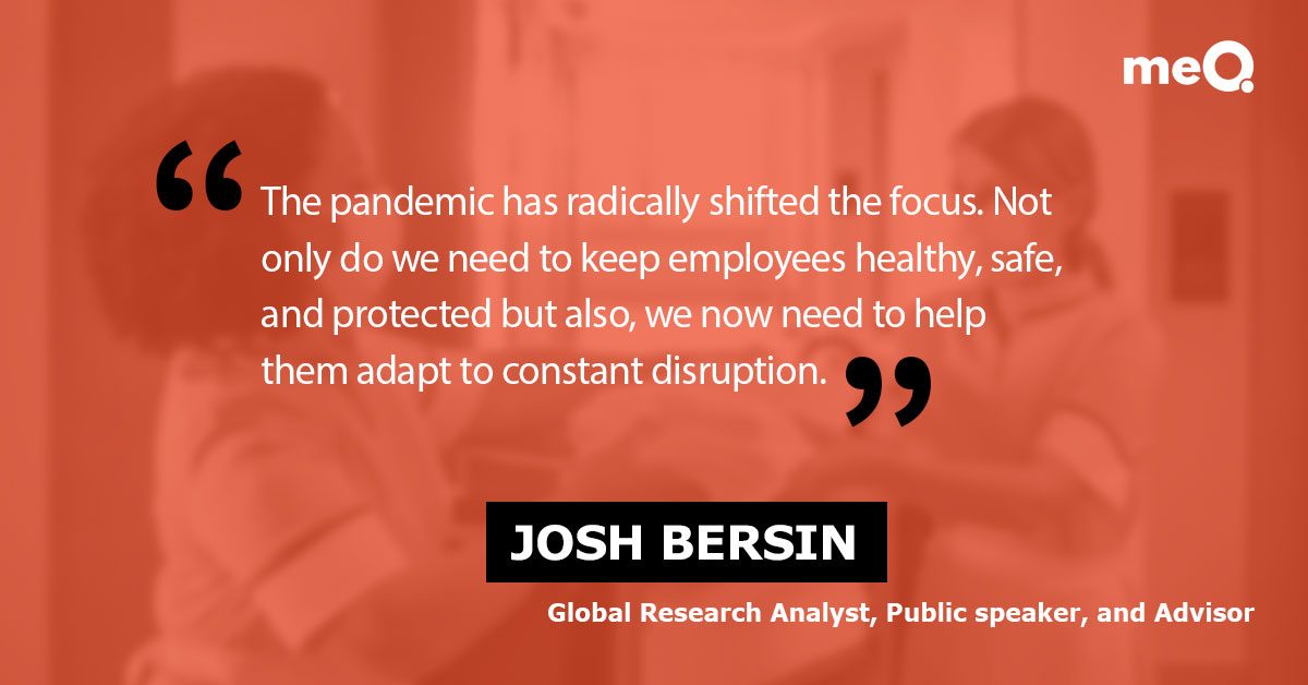 Bersin quote on business resilience and the role of HR in the billion wellness industry