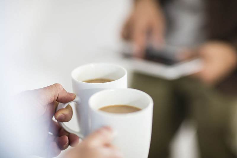 Let's chat over a cup of conference coffee!